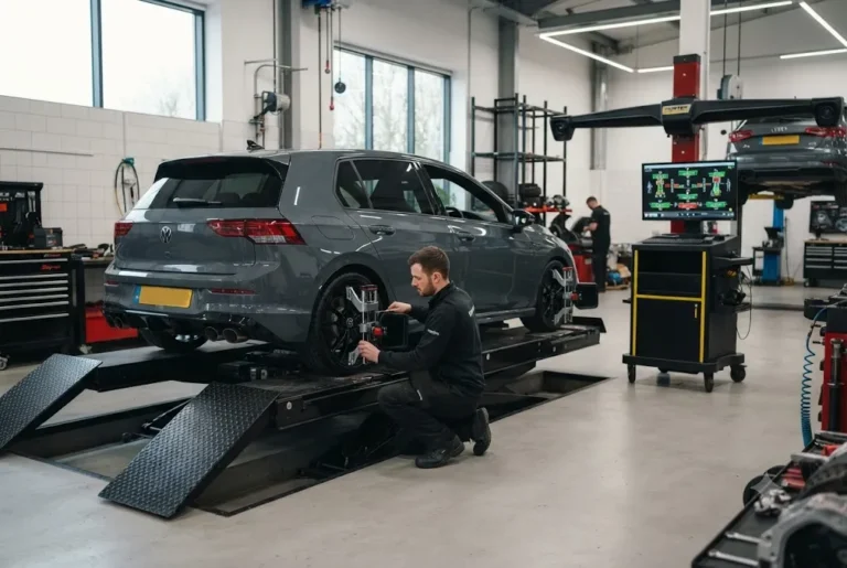 Wheel Alignment: How AI Is Transforming UK Workshops