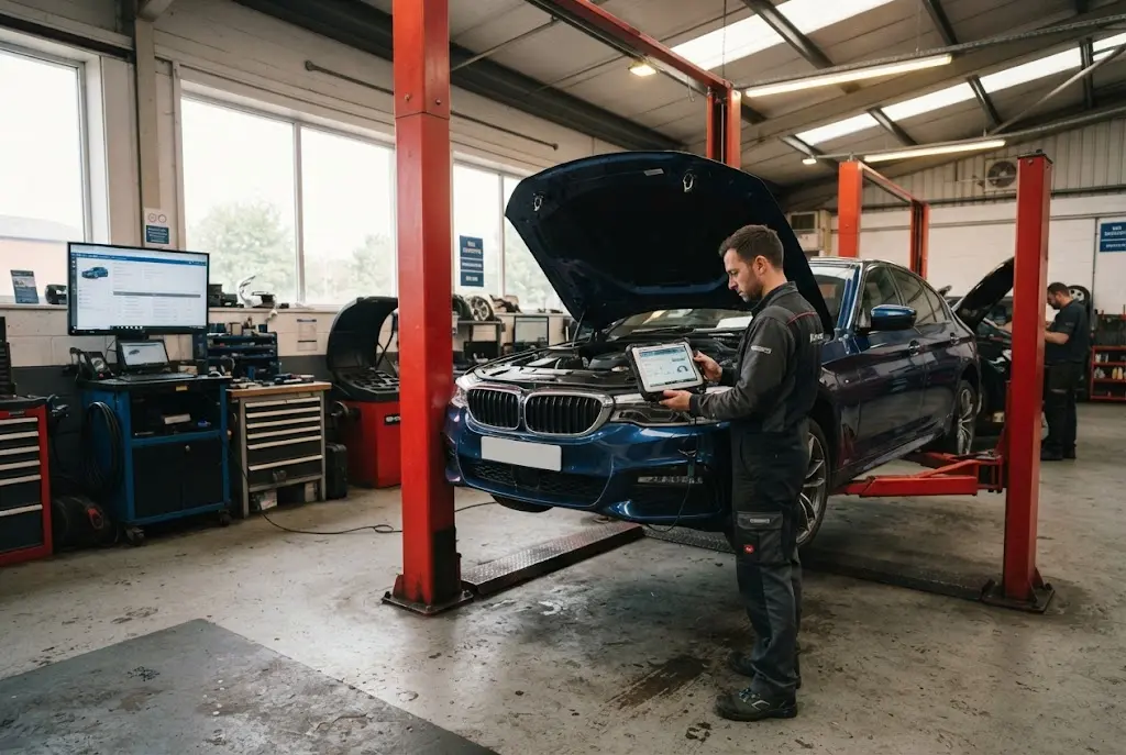 vehicle maintenance using connected vehicle diagnostics and digital monitoring